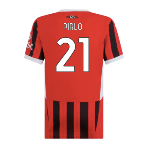 2024-2025 AC Milan Home Shirt (Womens) (Pirlo 21)