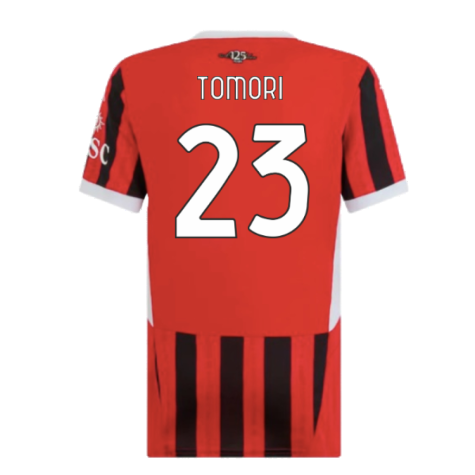 2024-2025 AC Milan Home Shirt (Womens) (Tomori 23)