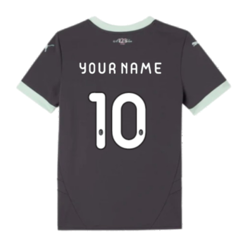 2024-2025 AC Milan Third Shirt (Kids) (Your Name)