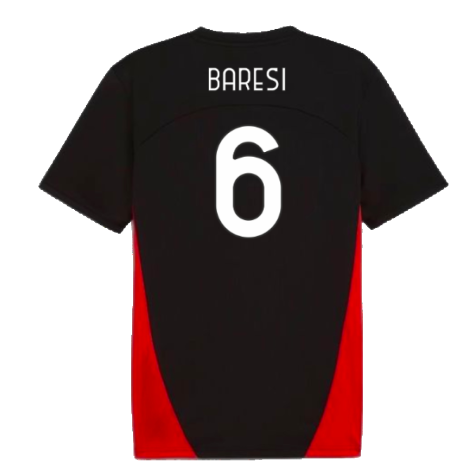 2024-2025 AC Milan Training Shirt (Black) (Baresi 6)