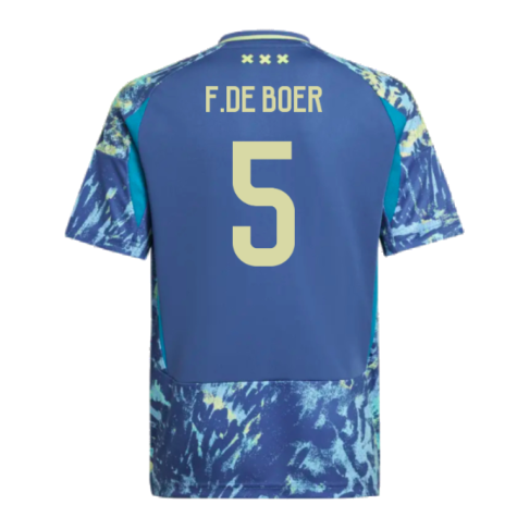 2024-2025 Ajax Away Shirt (Kids) (F.De Boer 5)