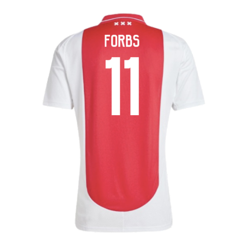 2024-2025 Ajax Home Shirt (Forbs 11)