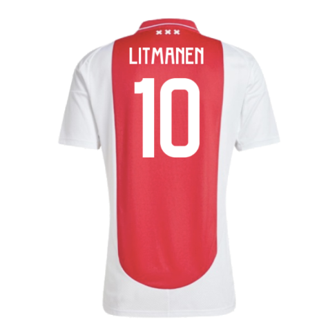 2024-2025 Ajax Home Shirt (Litmanen 10)