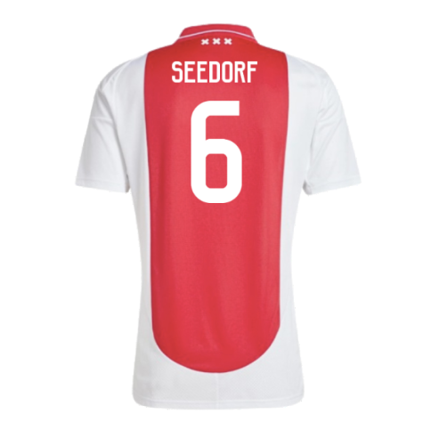 2024-2025 Ajax Home Shirt (Seedorf 6)