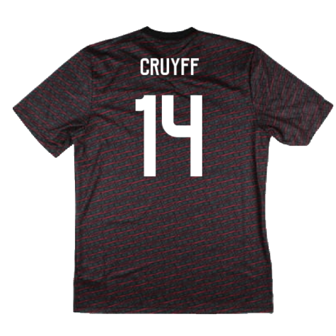 2024-2025 Ajax Pre Match Shirt (Black) (Cruyff 14)