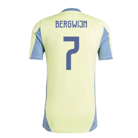 2024-2025 Ajax Training Jersey (Pulse Yellow) (Bergwijn 7)