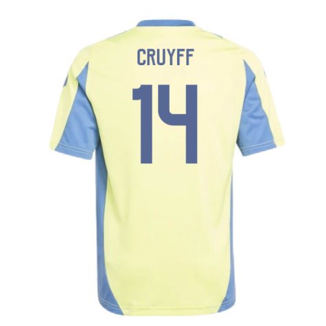 2024-2025 Ajax Training Jersey (Pulse Yellow) - Kids (Cruyff 14)