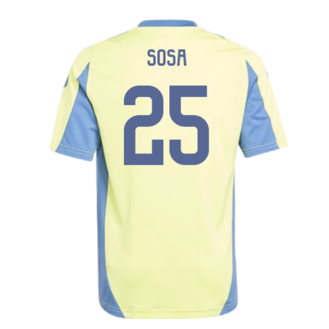 2024-2025 Ajax Training Jersey (Pulse Yellow) - Kids (Sosa 25)