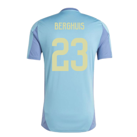 2024-2025 Ajax Training Jersey (Tactile Steel) (Berghuis 23)