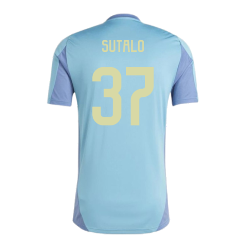 2024-2025 Ajax Training Jersey (Tactile Steel) (Sutalo 37)