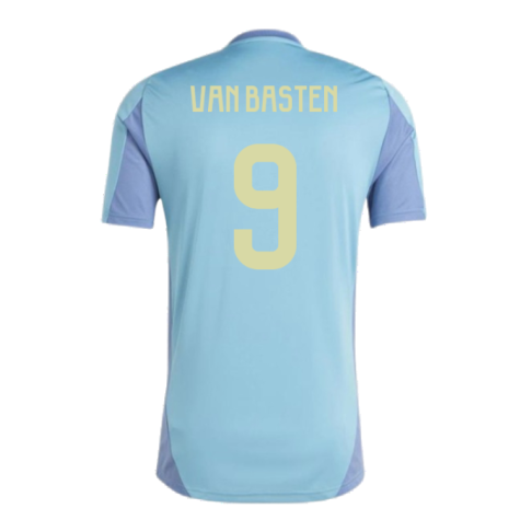 2024-2025 Ajax Training Jersey (Tactile Steel) (Van Basten 9)