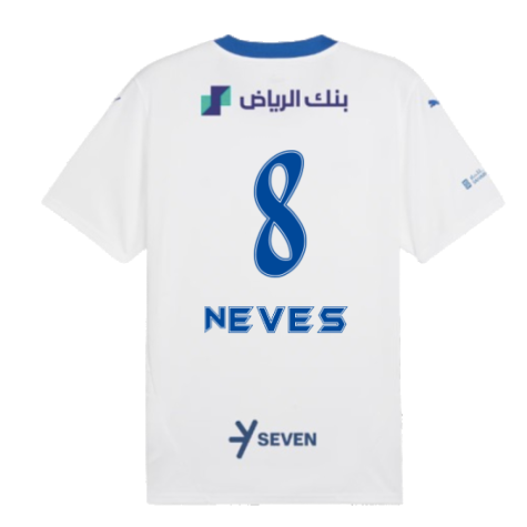 2024-2025 Al Hilal Away Shirt (Neves 8)