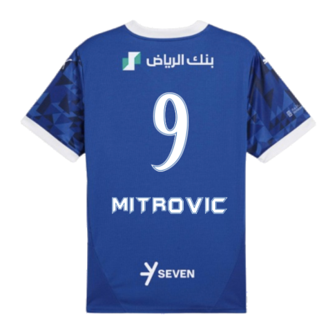 2024-2025 Al Hilal Home Shirt (Mitrovic 9)