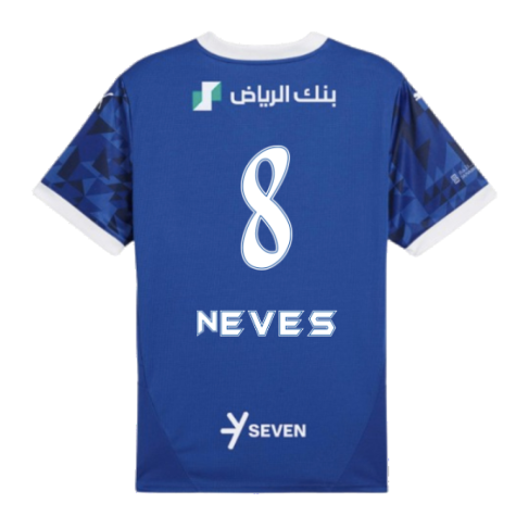 2024-2025 Al Hilal Home Shirt (Neves 8)