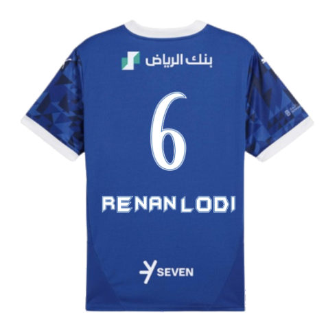 2024-2025 Al Hilal Home Shirt (Renan Lodi 6)