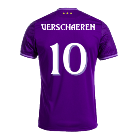 2024-2025 Anderlecht Home Shirt (Verschaeren 10)