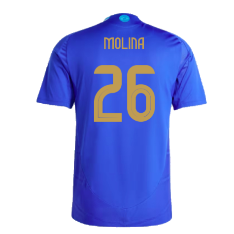 2024-2025 Argentina Authentic Away Shirt (MOLINA 26)