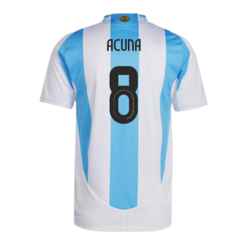 2024-2025 Argentina Authentic Home Shirt (ACUNA 8)