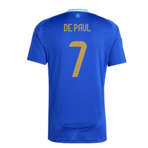 2024-2025 Argentina Away Shirt (DE PAUL 7)