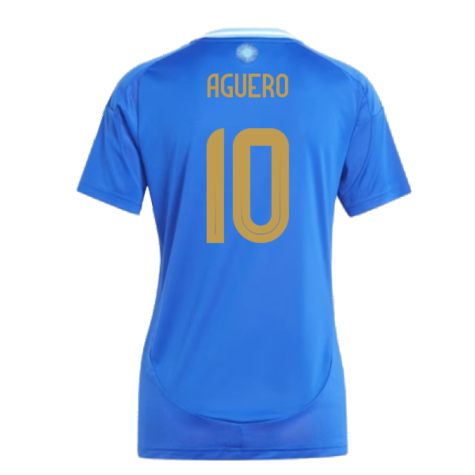 2024-2025 Argentina Away Shirt (Ladies) (AGUERO 10)