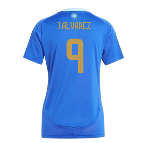 2024-2025 Argentina Away Shirt (Ladies) (J.ALVAREZ 9)