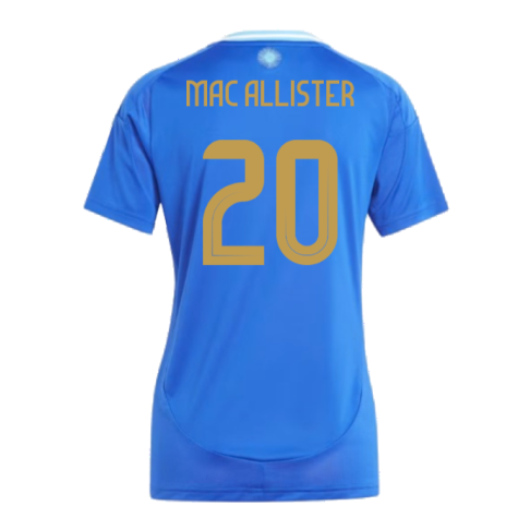 2024-2025 Argentina Away Shirt (Ladies) (MAC ALLISTER 20)