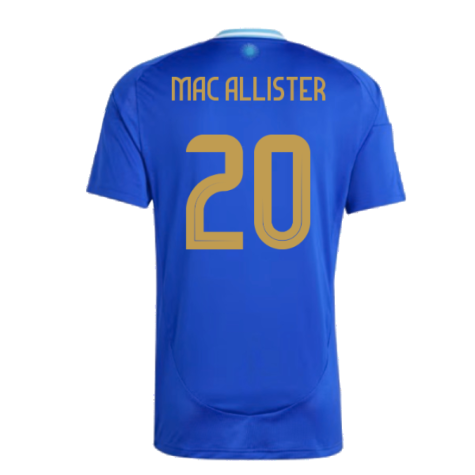 2024-2025 Argentina Away Shirt (MAC ALLISTER 20)