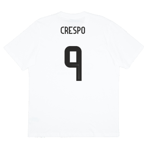 2024-2025 Argentina DNA Graphic Tee (White) (CRESPO 9)