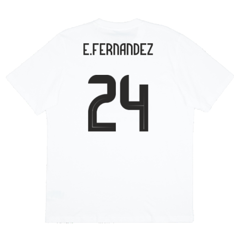 2024-2025 Argentina DNA Graphic Tee (White) (E.FERNANDEZ 24)