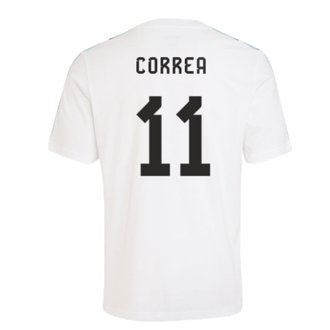 2024-2025 Argentina DNA Tee (White) (CORREA 11)