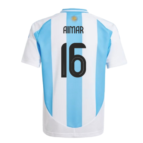 2024-2025 Argentina Home Shirt (Kids) (AIMAR 16)