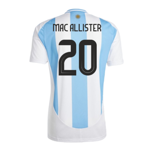 2024-2025 Argentina Home Shirt (MAC ALLISTER 20)