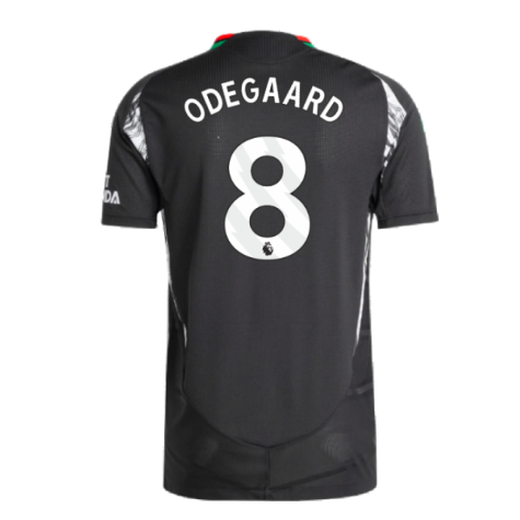 2024-2025 Arsenal Authentic Away Shirt (Odegaard 8)