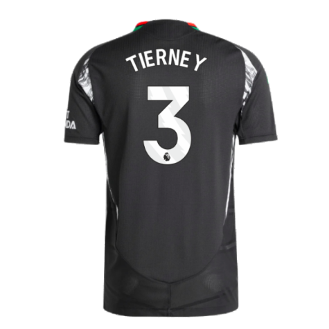 2024-2025 Arsenal Authentic Away Shirt (Tierney 3)