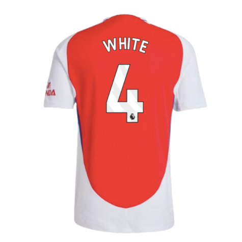 2024-2025 Arsenal Authentic Home Shirt (White 4)