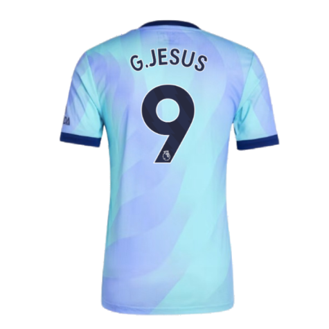 2024-2025 Arsenal Authentic Third Shirt (G.Jesus 9)