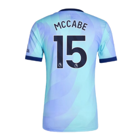 2024-2025 Arsenal Authentic Third Shirt (McCabe 15)