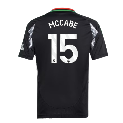 2024-2025 Arsenal Away Shirt (Kids) (McCabe 15)