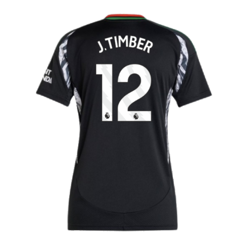 2024-2025 Arsenal Away Shirt (Womens) (J.Timber 12)