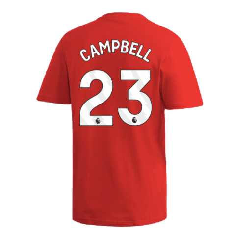 2024-2025 Arsenal DNA Graphic Tee (Red) (Campbell 23)