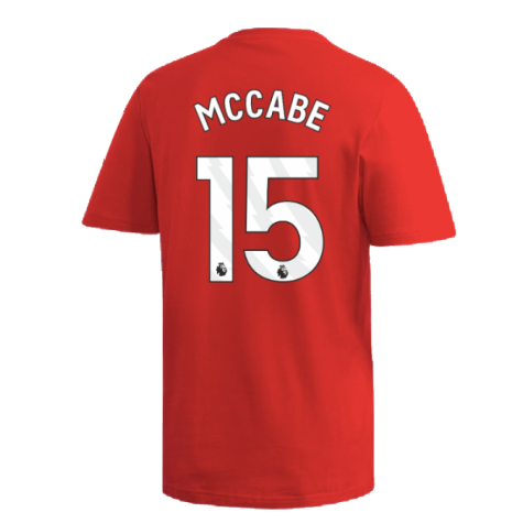 2024-2025 Arsenal DNA Graphic Tee (Red) (McCabe 15)