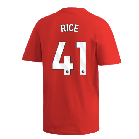 2024-2025 Arsenal DNA Graphic Tee (Red) (Rice 41)