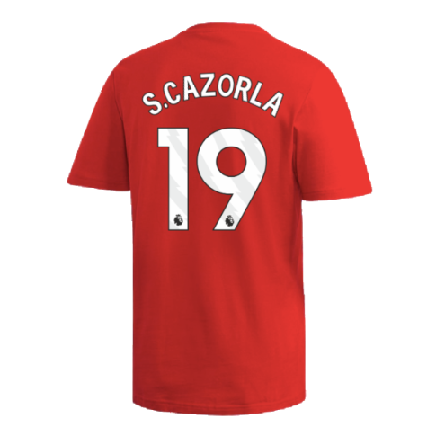 2024-2025 Arsenal DNA Graphic Tee (Red) (S.Cazorla 19)