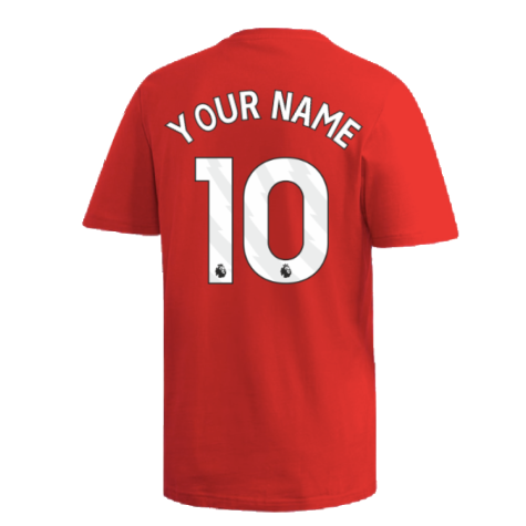 2024-2025 Arsenal DNA Graphic Tee (Red) (Your Name)