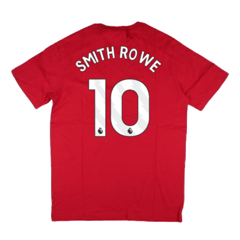 2024-2025 Arsenal DNA Tee (Red) (Smith Rowe 10)