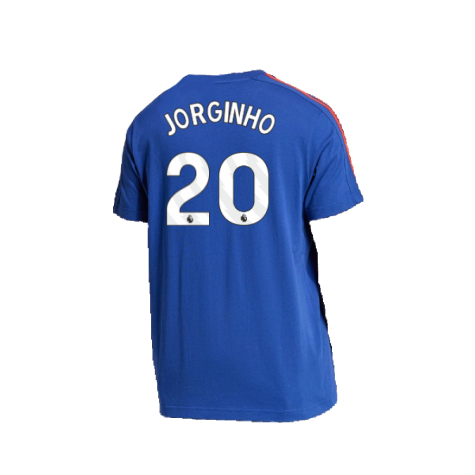 2024-2025 Arsenal DNA Tee (Victory Blue) (Jorginho 20)