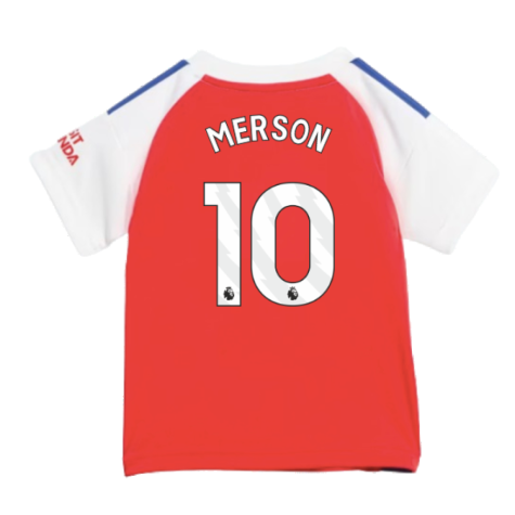 2024-2025 Arsenal Home Baby Kit (Merson 10)