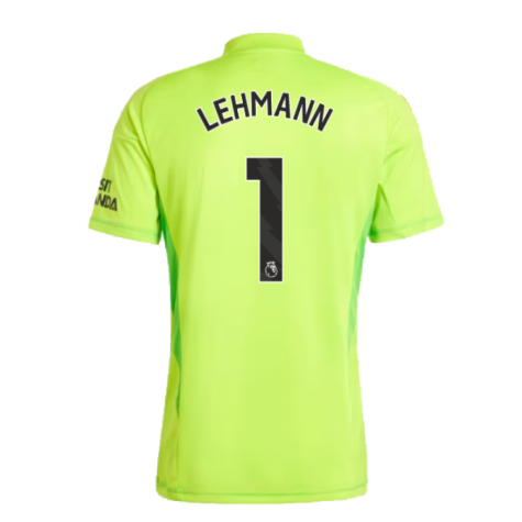 2024-2025 Arsenal Home Goalkeeper Shirt (Yellow) (Lehmann 1)