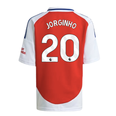 2024-2025 Arsenal Home Mini Kit (Jorginho 20)