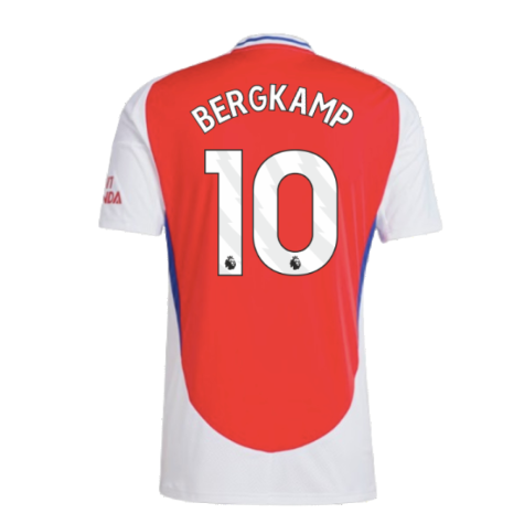 2024-2025 Arsenal Home Shirt (Bergkamp 10)